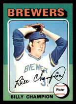 1975 Topps Base Set #256 Billy Champion