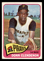 1965 Topps Base Set #325 Donn Clendenon