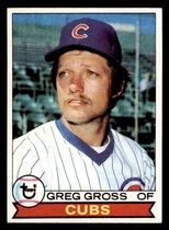 1979 Topps Base Set #579 Greg Gross