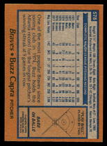 1978 Topps Base Set #579 Rance Mulliniks