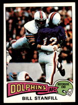 1975 Topps Base Set #81 Bill Stanfill