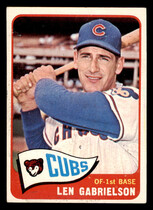 1965 Topps Base Set #14 Len Gabrielson