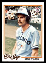 1978 Topps Base Set #521 Steve Staggs