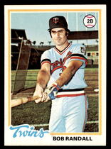 1978 Topps Base Set #363 Bob Randall