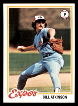 1978 Topps Base Set #43 Bill Atkinson