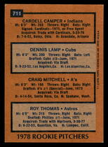 1978 Topps Base Set #712 Bobby Valentine