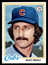 1978 Topps Base Set #489 Rudy Meoli