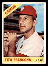 1966 Topps Base Set #163 Tito Francona