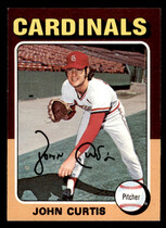 1975 Topps Base Set #381 John Curtis