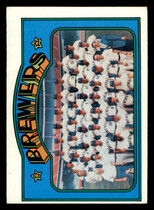 1972 Topps Base Set #106 Brewers Team
