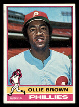1976 Topps Base Set #223 Ollie Brown