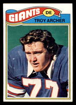 1977 Topps Base Set #258 Troy Archer