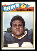 1977 Topps Base Set #396 Emanuel Zanders