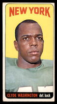 1965 Topps Base Set #130 Clyde Washington