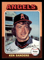 1975 Topps Base Set #366 Ken Sanders
