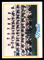 1978 Topps Base Set #356 Mets Team