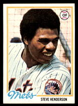 1978 Topps Base Set #134 Steve Henderson
