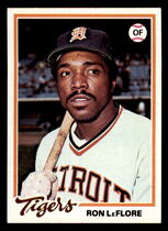 1978 Topps Base Set #480 Ron LeFlore