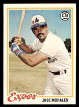 1978 Topps Base Set #374 Jose Morales