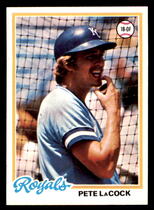1978 Topps Base Set #157 Pete LaCock