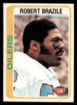 1978 Topps Base Set #337 Robert Brazile