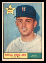 1961 Topps Base Set #499 Chuck Schilling
