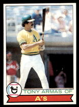 1979 Topps Base Set #507 Tony Armas
