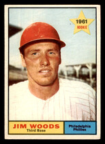 1961 Topps Base Set #59 Jim Woods