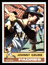 1976 Topps Base Set #422 Johnny Grubb