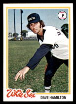1978 Topps Base Set #288 Dave Hamilton