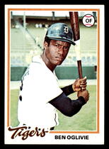 1978 Topps Base Set #286 Ben Oglivie