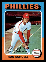 1975 Topps Base Set #292 Ron Schueler