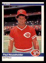 1984 Fleer Base Set #471 Paul Householder
