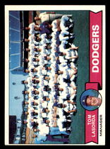 1979 Topps Base Set #526 Dodgers Team