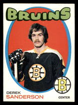 1971 Topps Base Set #65 Derek Sanderson