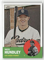 2012 Topps Heritage #267 Nick Hundley