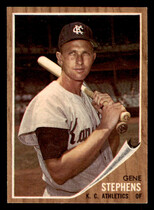 1962 Topps Base Set #38 Gene Stephens
