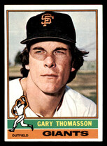 1976 Topps Base Set #261 Gary Thomasson