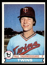 1979 Topps Base Set #249 Paul Thormodsgard