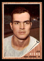 1962 Topps Base Set #428 Joe Hicks