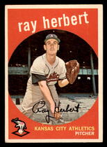 1959 Topps Base Set #154 Ray Herbert