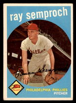 1959 Topps Base Set #197 Ray Semproch
