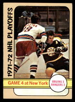 1972 Topps Base Set #5 Playoff Game 4