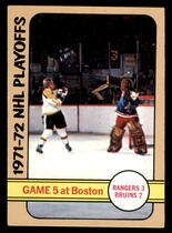 1972 Topps Base Set #6 Playoff Game 5