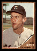 1962 Topps Base Set #13 Dick Howser