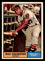 1961 Topps Base Set #296 Wes Covington