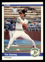 1984 Fleer Base Set #442 Tim Conroy