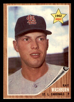 1962 Topps Base Set #19 Ray Washburn