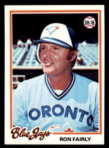 1978 Topps Base Set #85 Ron Fairly