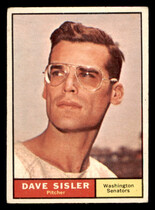 1961 Topps Base Set #239 Dave Sisler